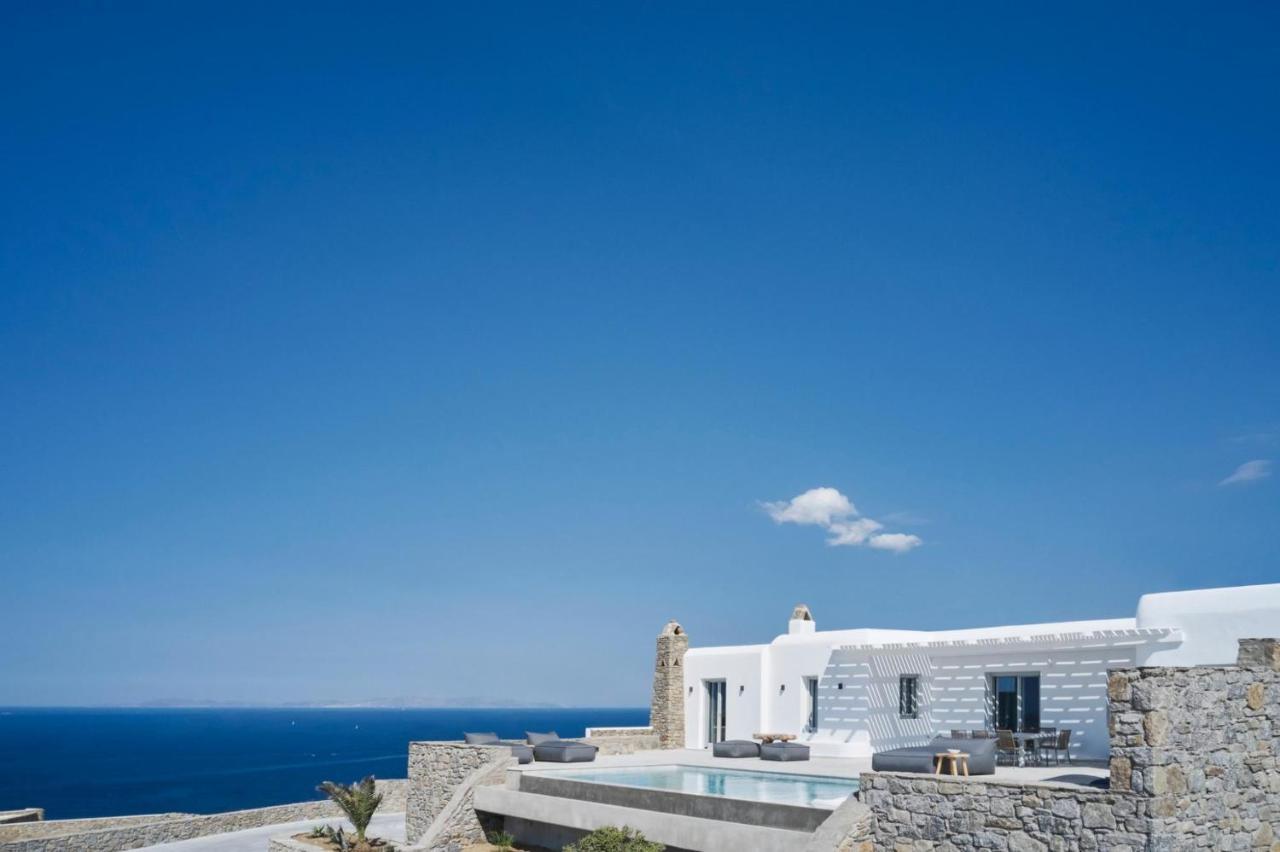 Annez Villa With Private Pool Panoramic Sea View Mykonos Town エクステリア 写真